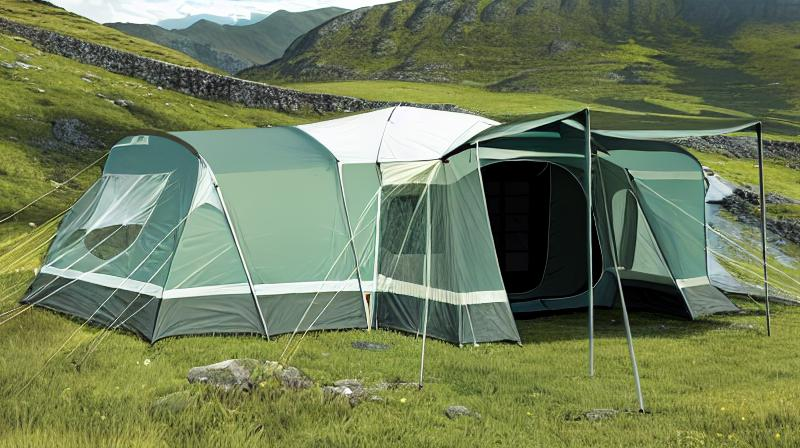 与传统的金属支架帐篷相比,充气帐篷的应用有什么区别